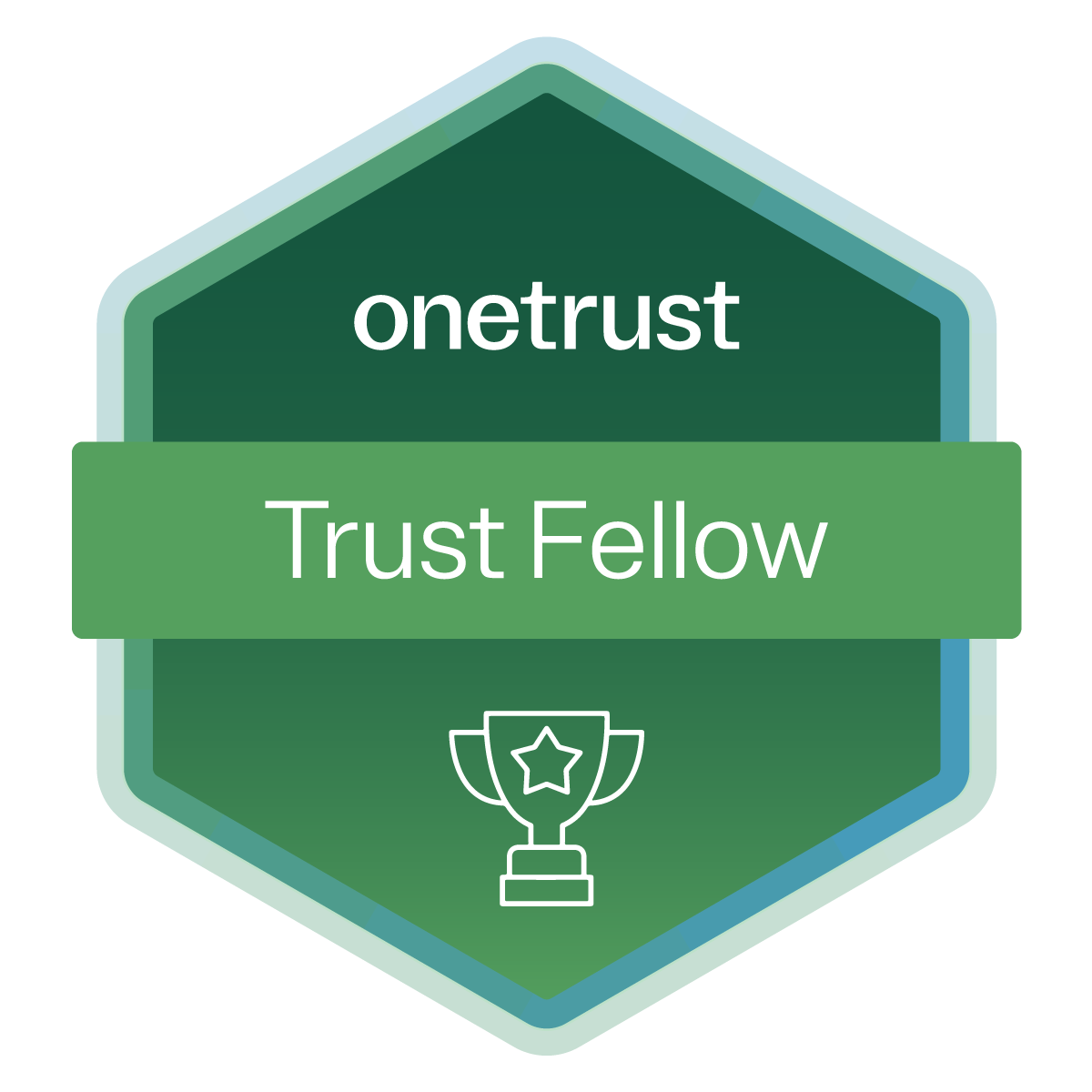 Badge icon that reads: "OneTrust Trust Fellow"